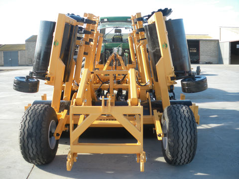 grada de discos plegable