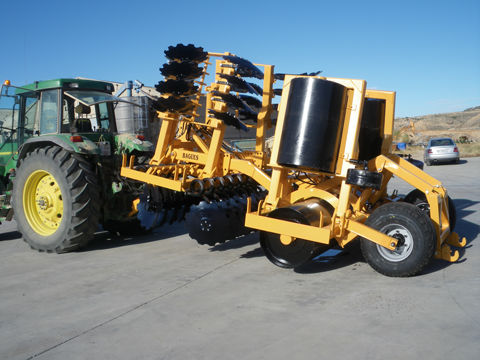 grada de discos transporte