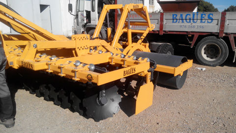 gradas de discos 4 metros