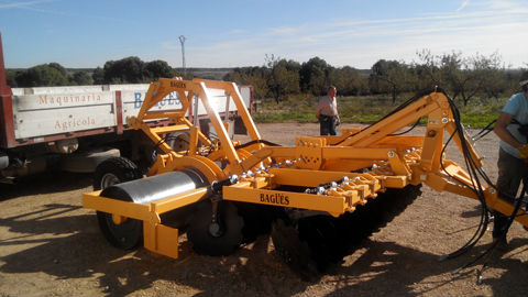 gradas de discos enganche