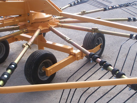 brazos rastrillo hilerador un rotor