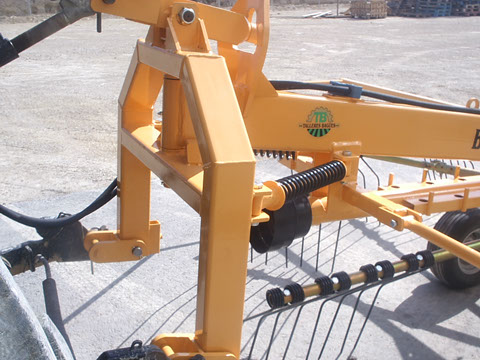 cabezal rastrillo hilerador un rotor