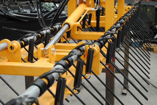 rodillo plegable rastra